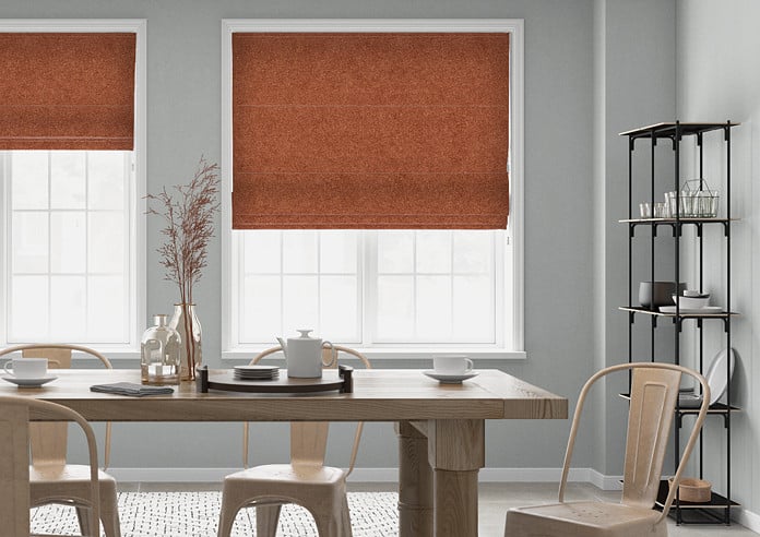 Rya, Sunset - Twist&Fit Roman Blind - Image 3